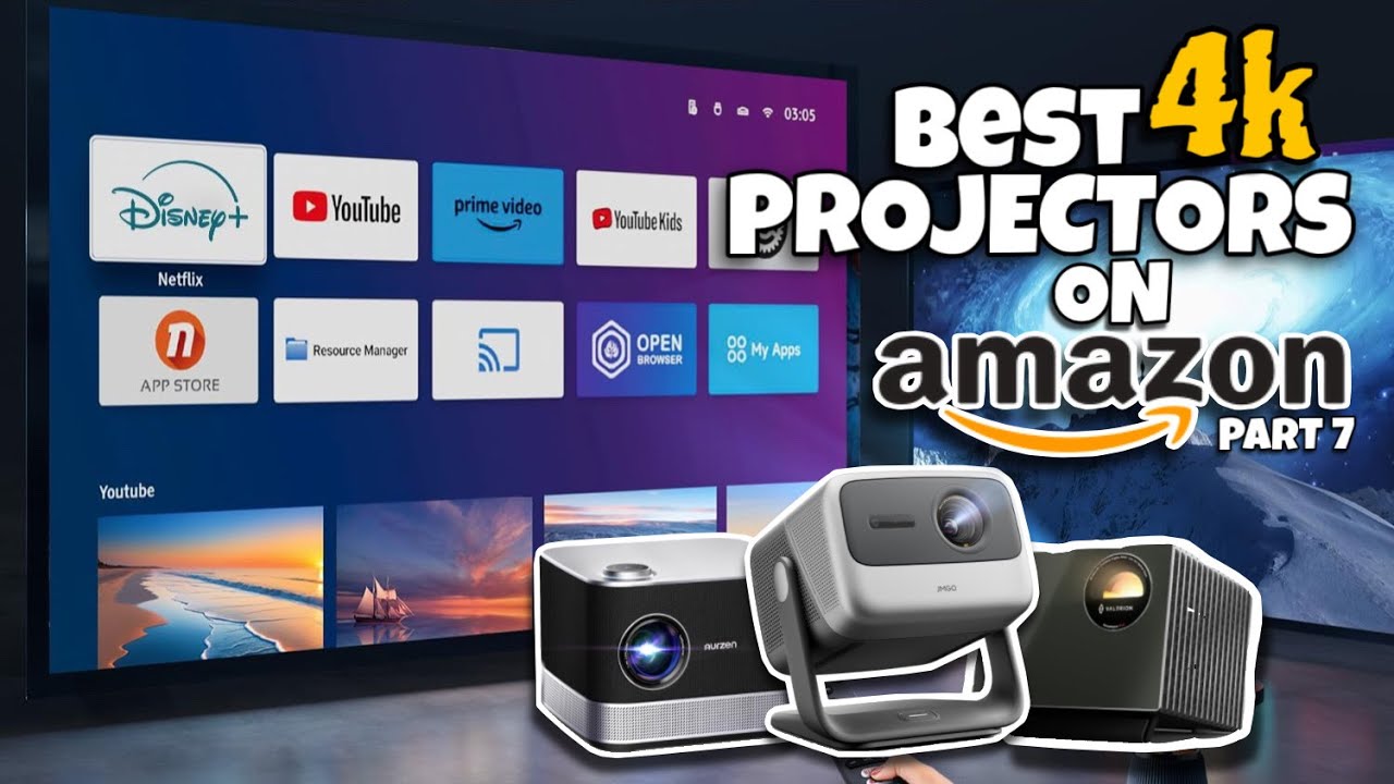 ✅ Best Amazon 4K Projectors for Movies & Gaming in 2026 🔥