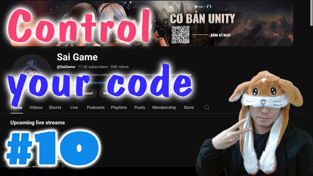 E10 - Control your code in Unity 2D