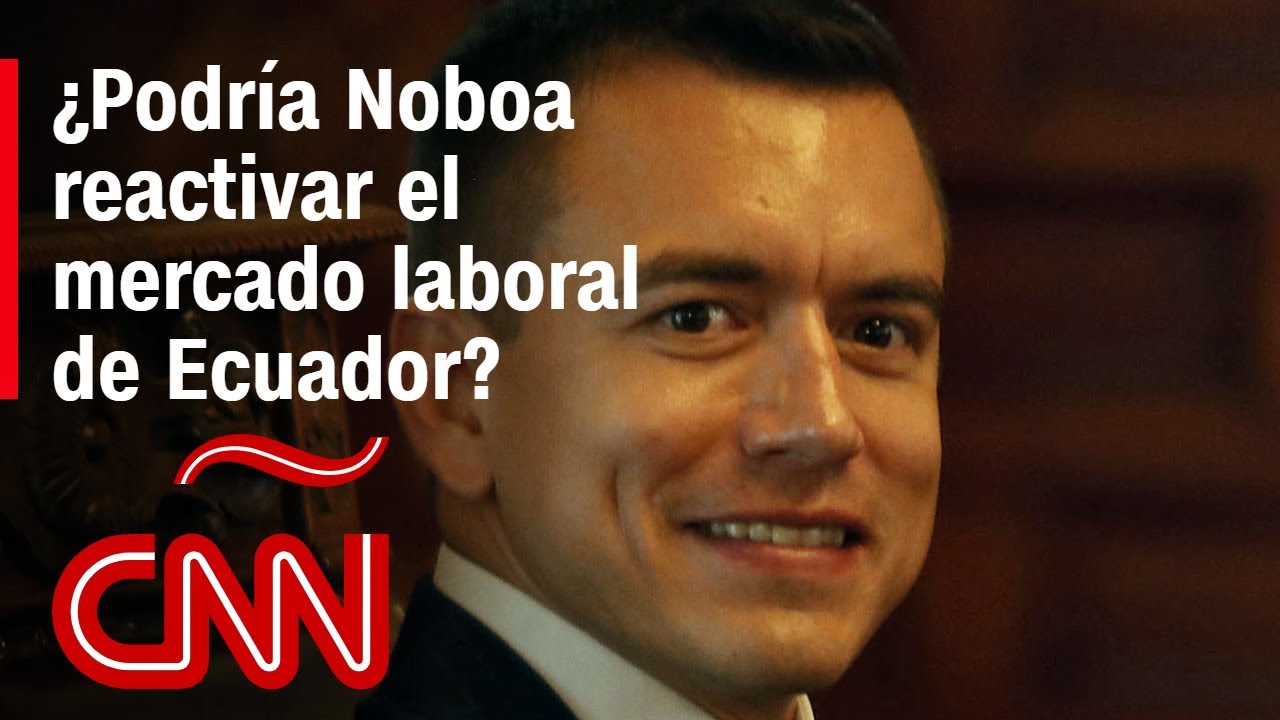 ¿Qué desafíos enfrenta el presidente electo Daniel Noboa para reactivar la economía de Ecuador?
