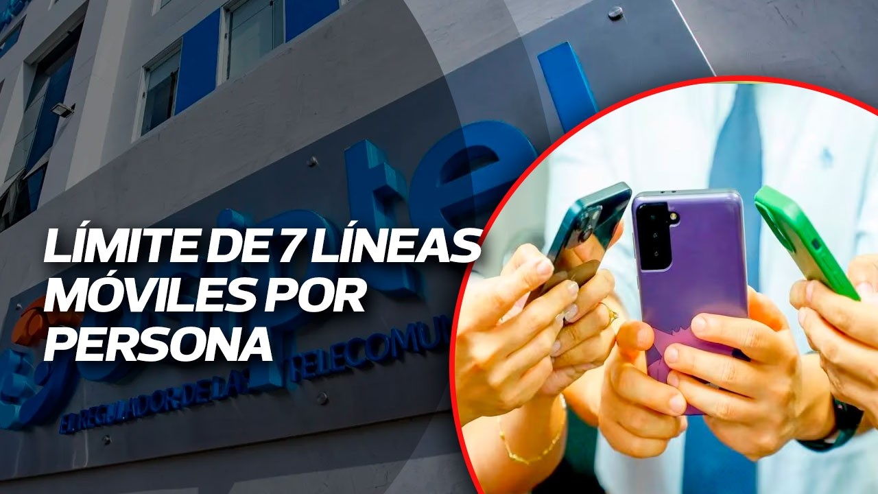 Osiptel explica en Congreso TV el límite de 7 líneas móviles por persona