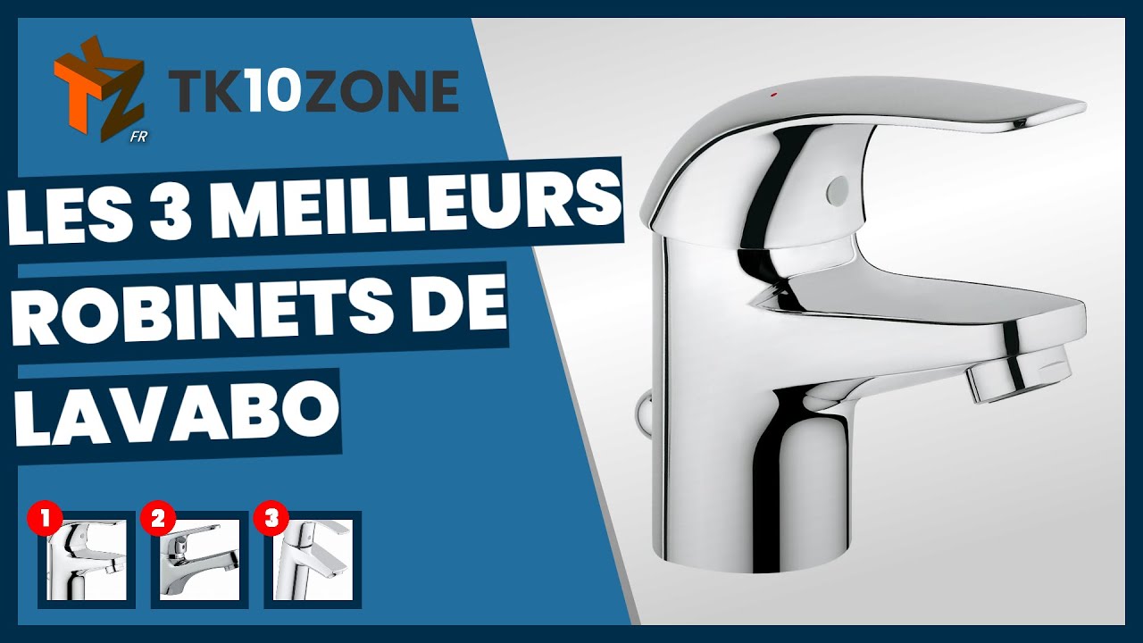 Les 3 meilleurs robinets de lavabo