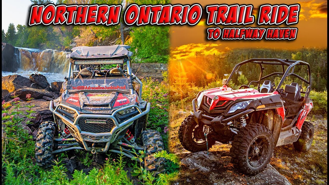 UTV Trail Ride into the Northern Canadian Wilderness - Halfway Haven Lodge - Wawa Ontario, Canada