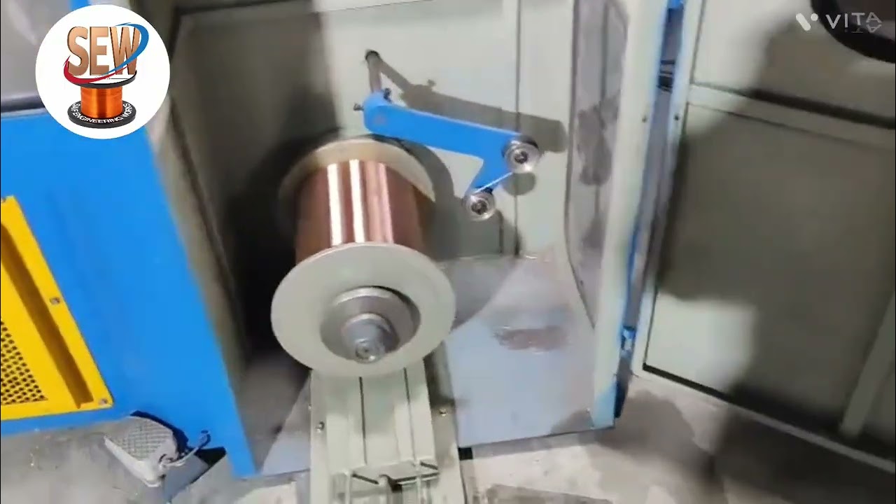 Wire drawing Machine process Copper Wire 