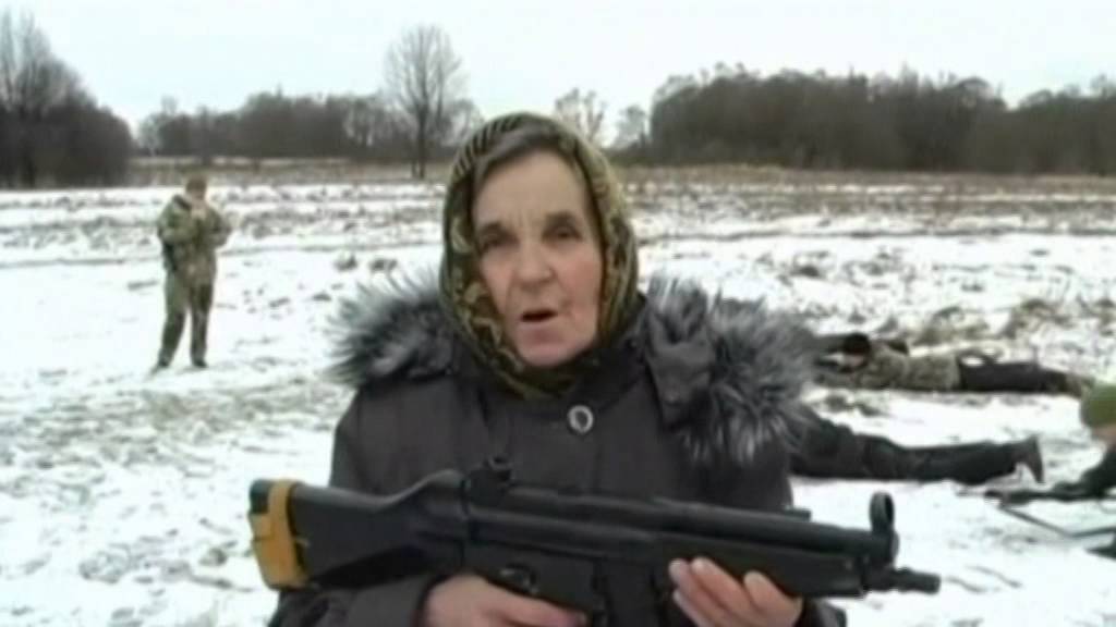 Ukraine's Soldier Granny: Elderly woman says she will defend country from Russian invaders