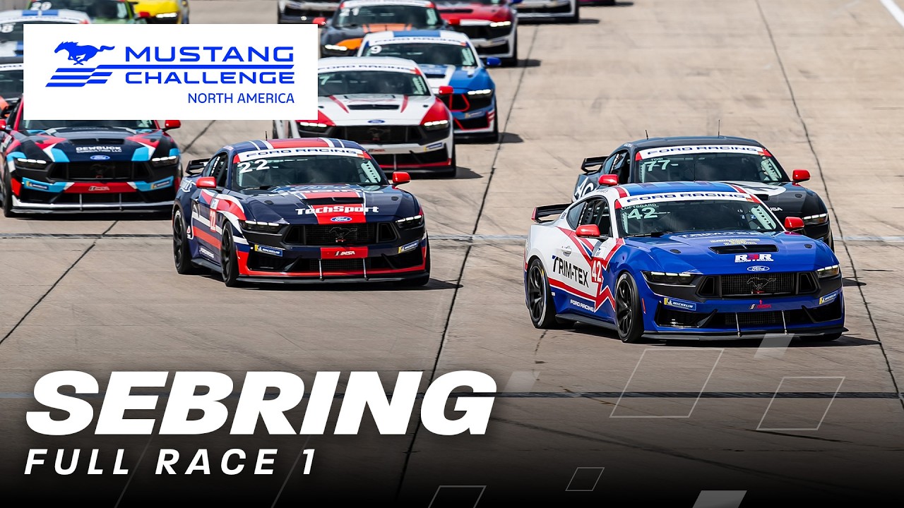 2026 IMSA Mustang Challenge at Sebring International Raceway | Race 1 | Ford Racing | Sebring, FL