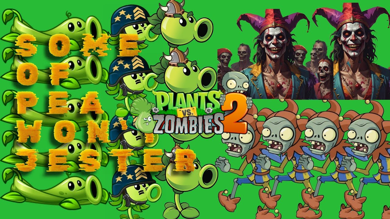 Plants vs zombie2 | What's Wrong with Some Peas Today with Jester Zombies? | #videos #gaming 