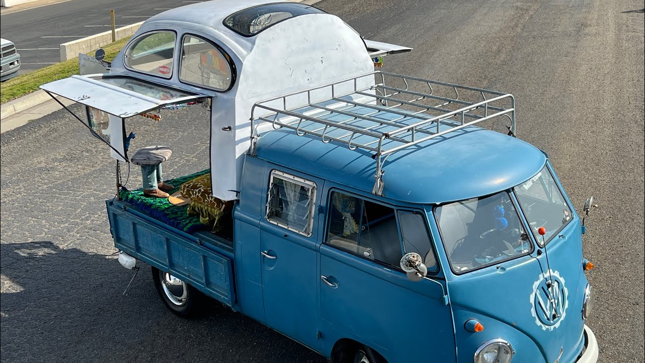 “Bubblicious” 1959 VW Double Cab Camper