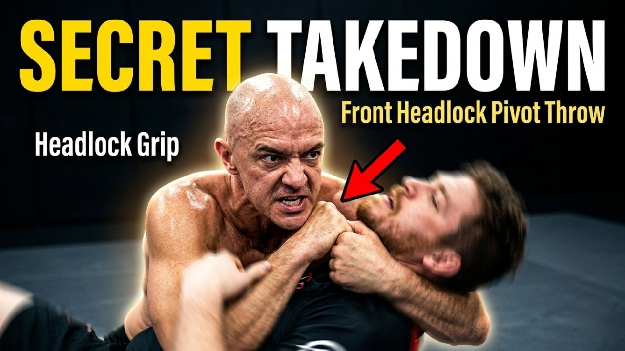 Jake Shannon BJJ Fanatics Takedowns &ndash; Front Headlock Pivot Throw & Catch Wrestling Secrets