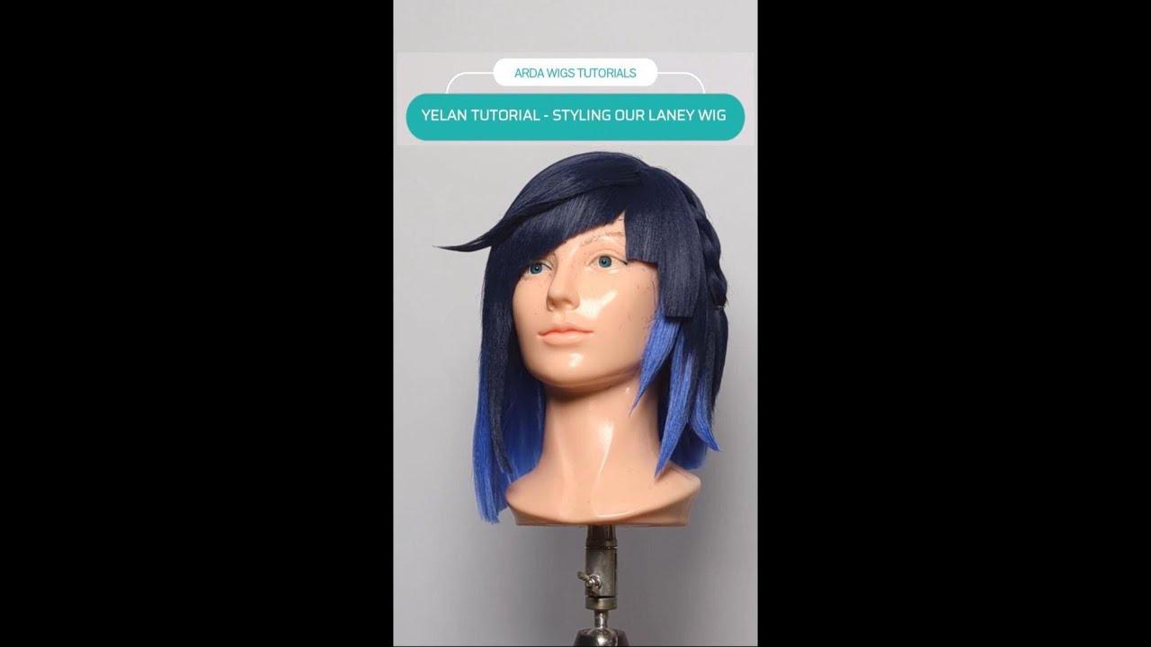 Yelan Tutorial - Styling Our Laney Wig