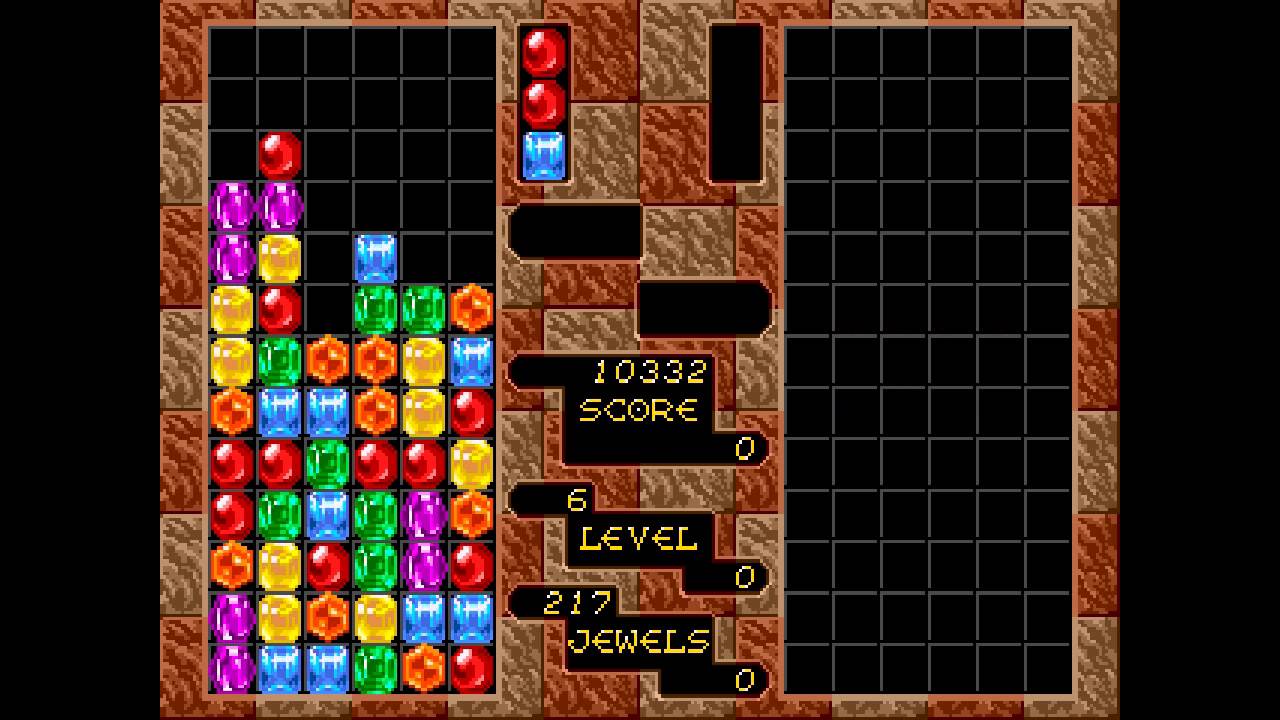 Columns ... (Sega Genesis) Gameplay
