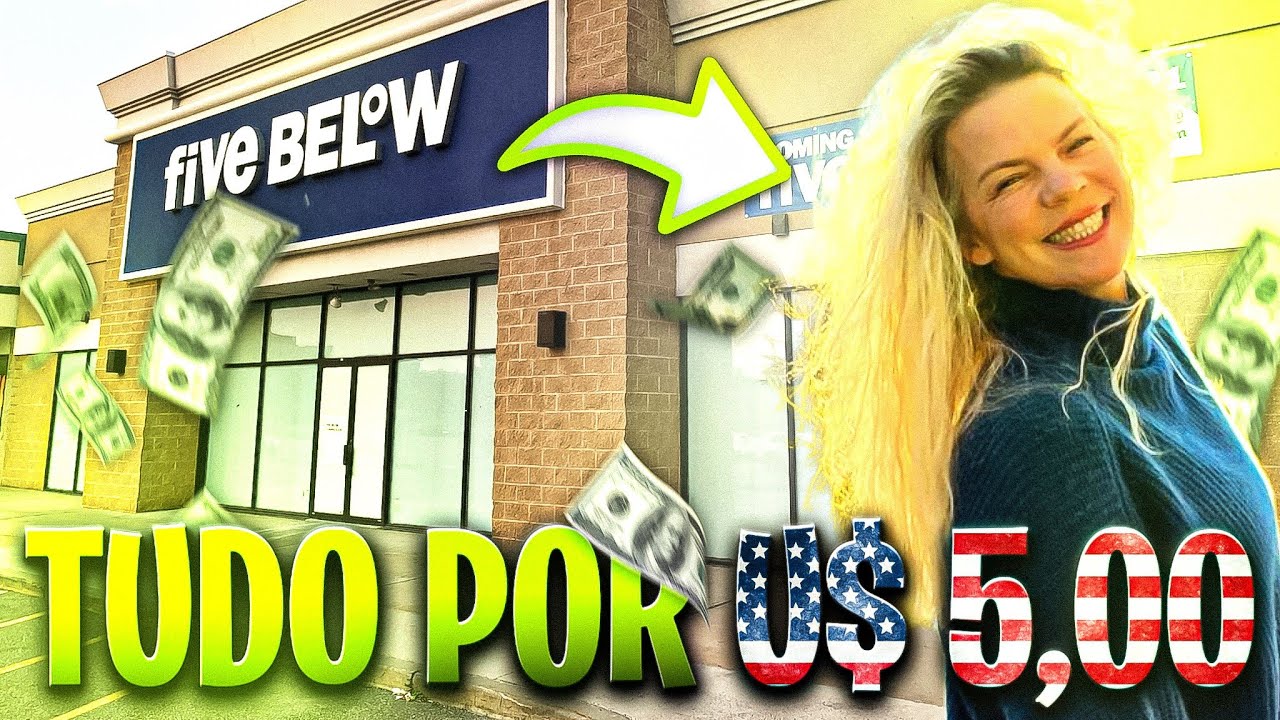 🇺🇸 Compras na FIVE BELOW em MASSACHUSETTS - Loja de U$5 dólares nos EUA! 😱