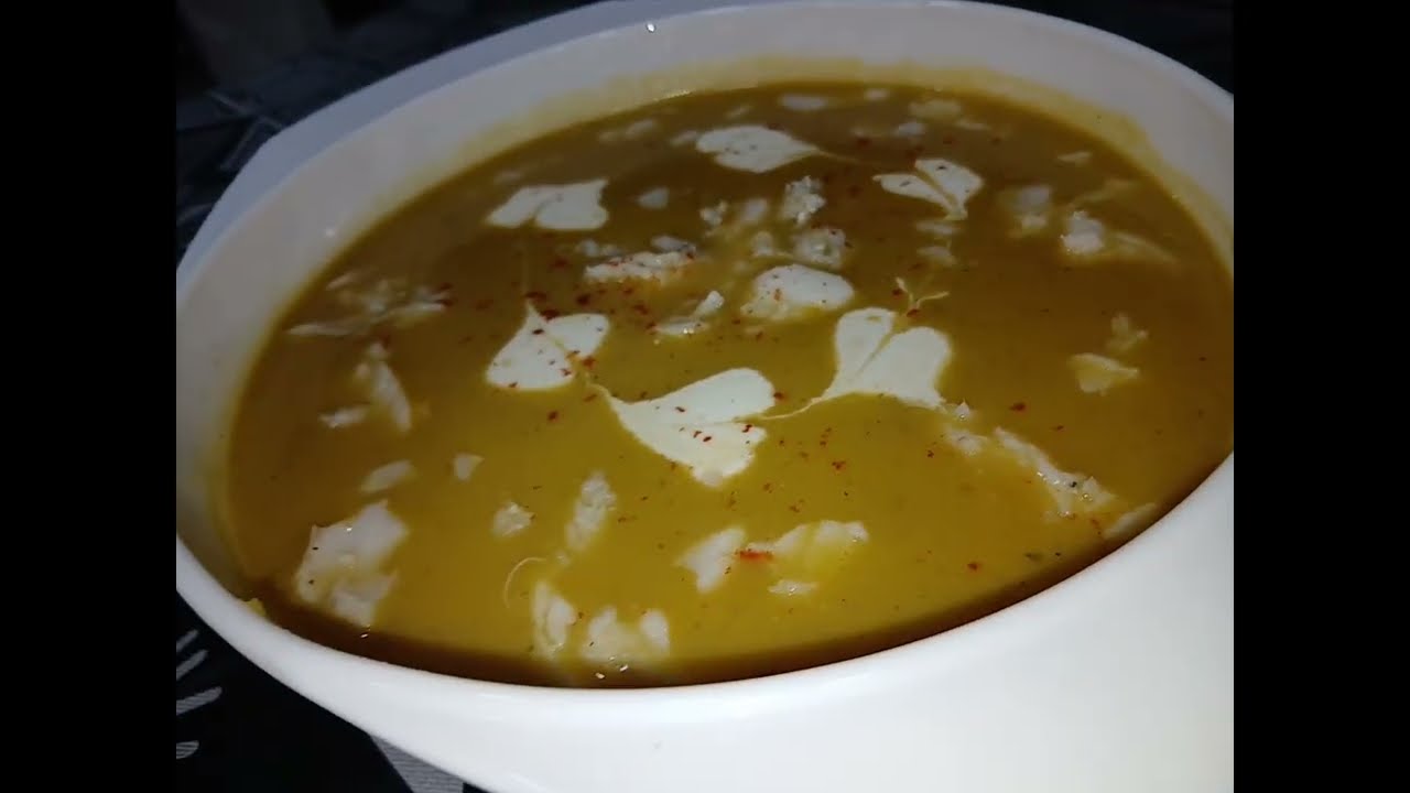 حساء 🍲 بالميرلون من الذ الوصفات و خبز بالزيتون 🥖🫓😋بنة