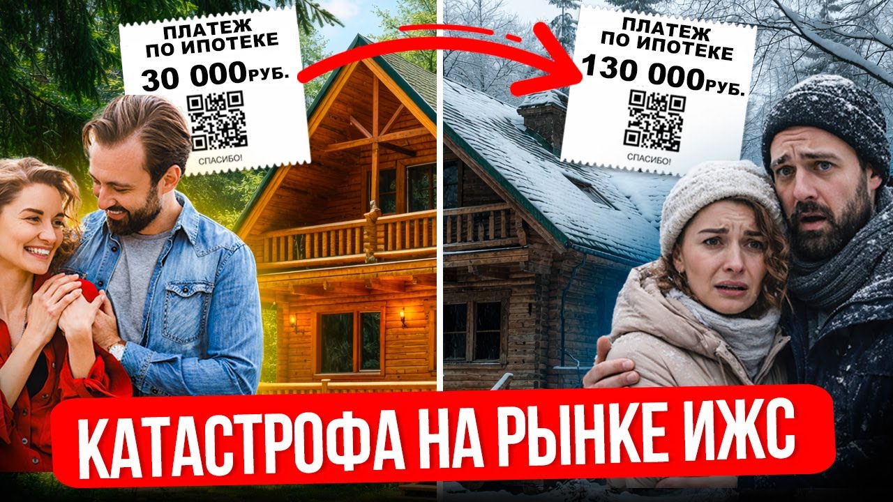 Как ЛЬГОТНАЯ ИПОТЕКА и ТЕМЩИКИ убили рынок ИЖС в России