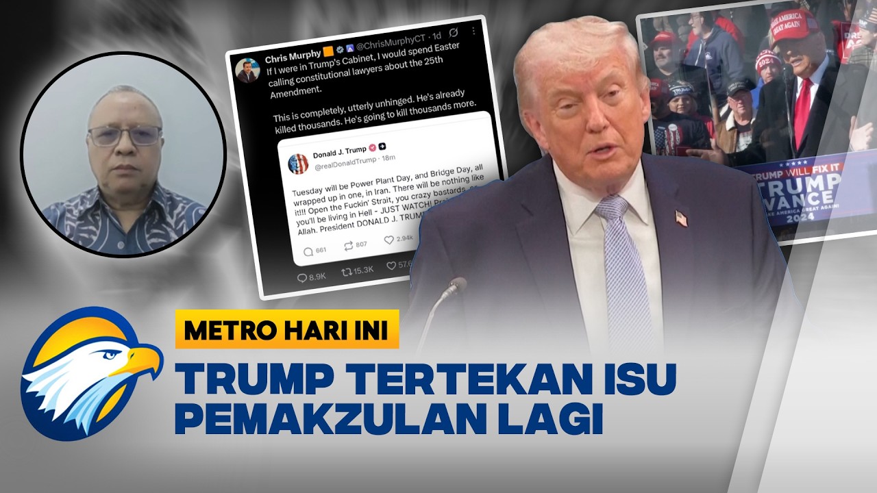 Trump Hadapi Tekanan Pemakzulan dari Kongres, Pantaskah? - [Metro Hari Ini]