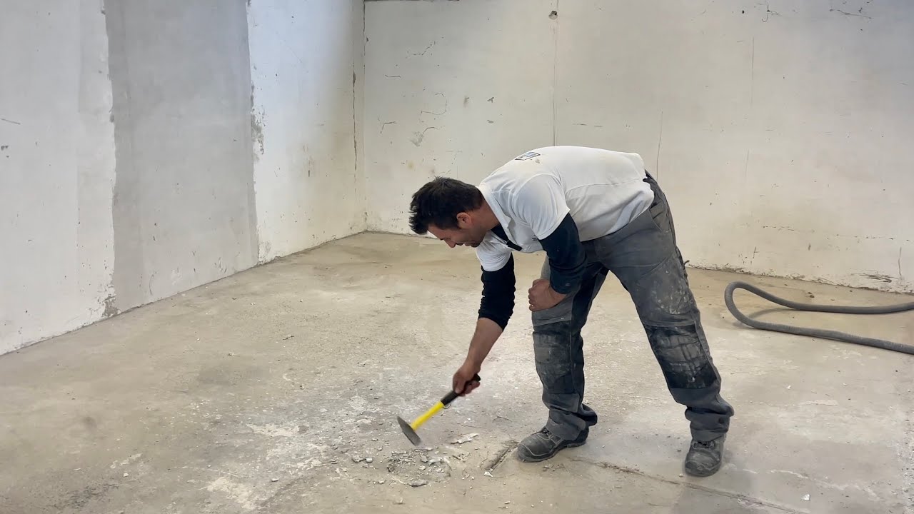 Beton, -csiszolás, -tisztítás, -szilárdítás (Műhely projekt -1.rész )
