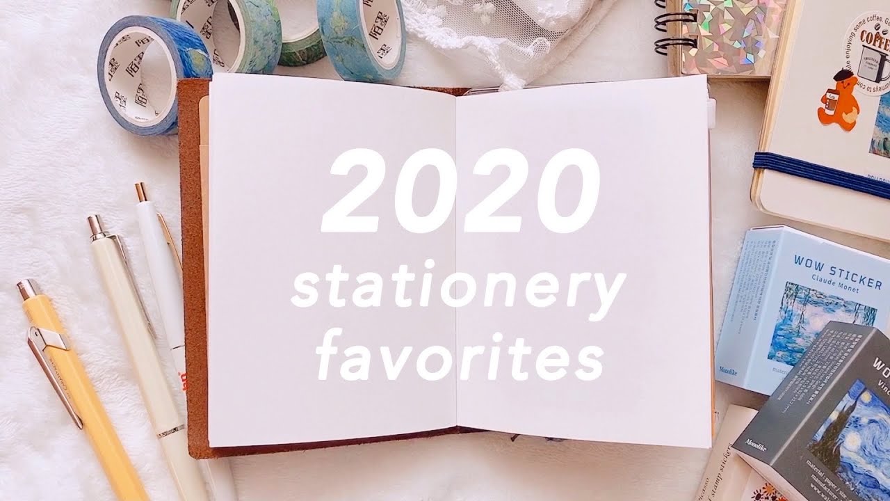 📝 2020 買ってよかったお気に入り文房具・手帳・ノートたち｜ stationery favorites ｜ロルバーン・トラベラーズノート・inspic