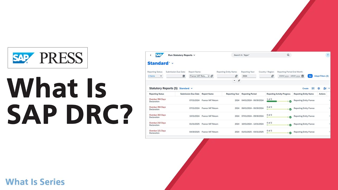 Что такое соответствие требованиям к документам и отчетности SAP (SAP DRC)?
