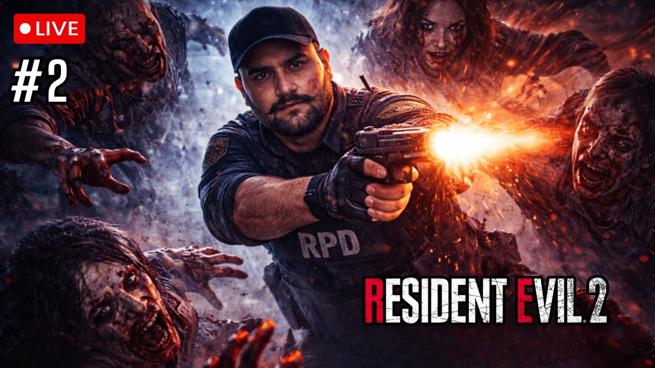RESIDENT EVIL 2 REMAKE EPISODE [#2] | GOING INTO ZOMBIE CITY | |LIVE PC GAMEPLAY|