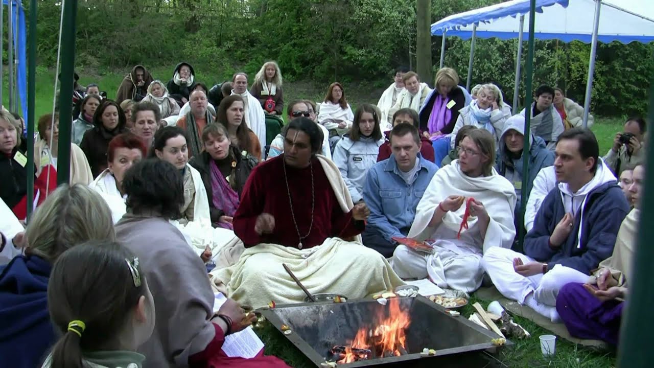 Kalash Puja with Sri Swami Vishwananda in Warsaw 2010, part 4