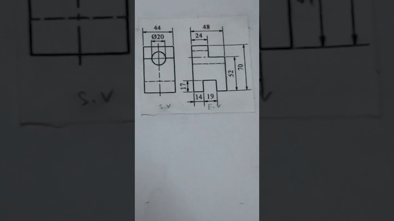 Engineering and Technical Drawing | Missing View (4) |2021