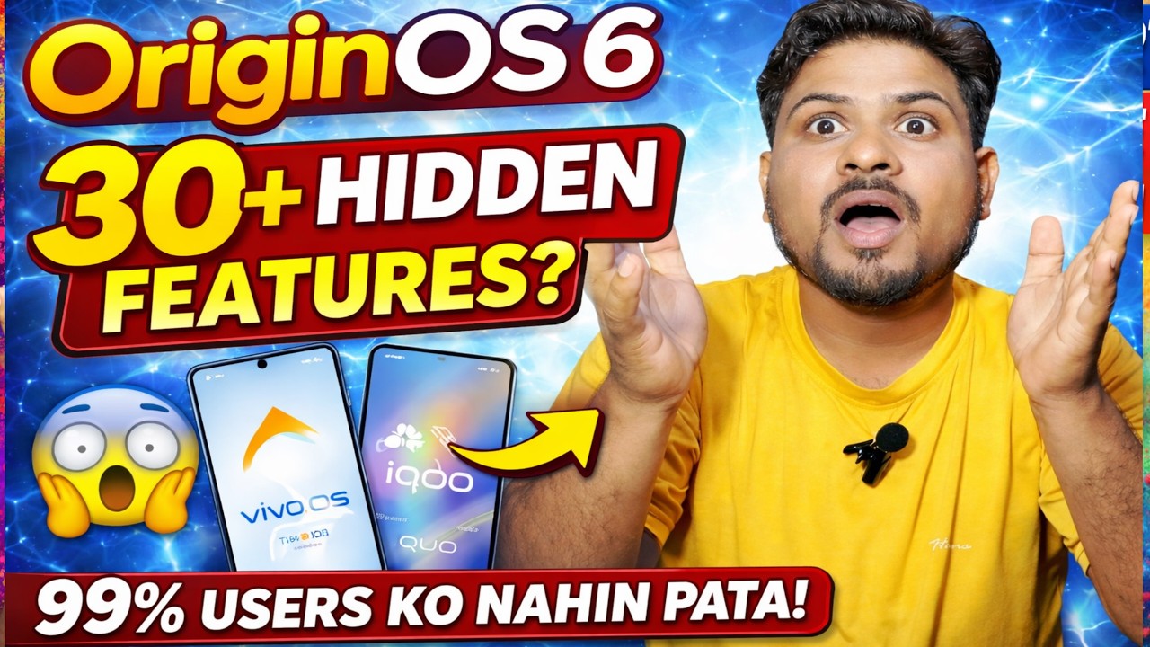 😱 OriginOS 6 - 30+ Hidden Features | 99% Users Don’t Know!