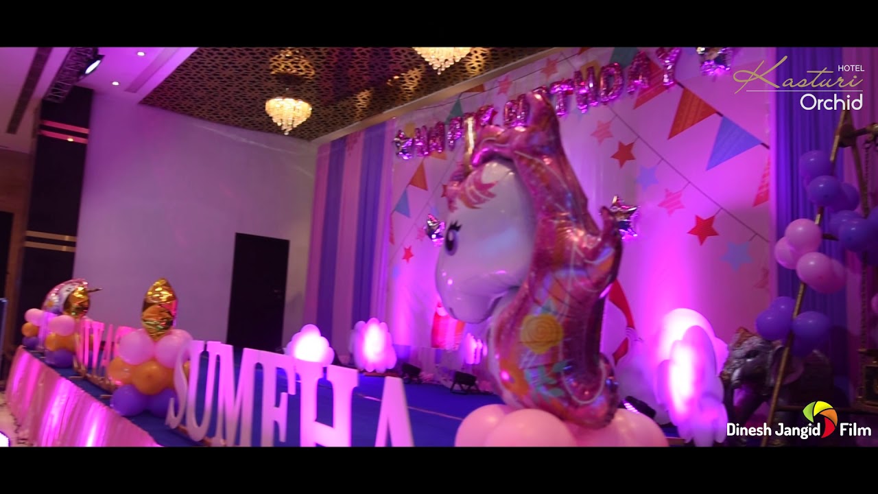 Aditi Suyash Sumeha Birthday Party - The Great Hall , Hotel Kasturi Orchid , Jodhpur