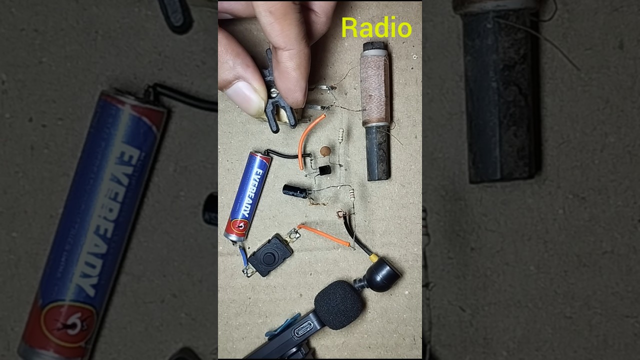 Medium wave radio #experiment #circuit #radio