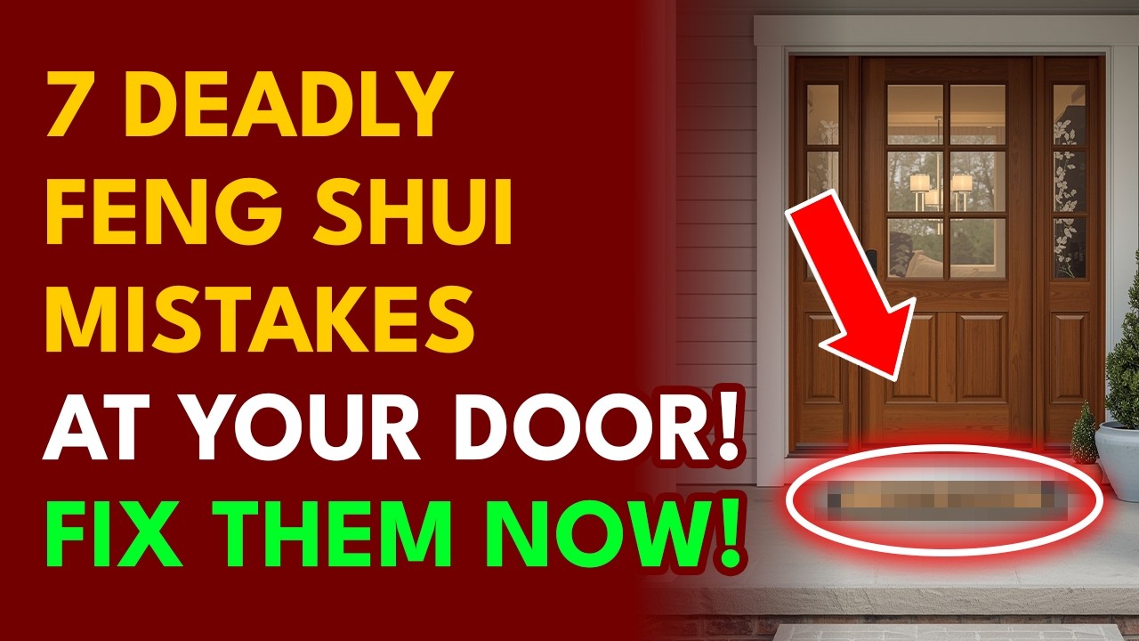 Stop Immediately! 7 Deadly Feng Shui Mistakes At Your Front Door You Must Avoid!