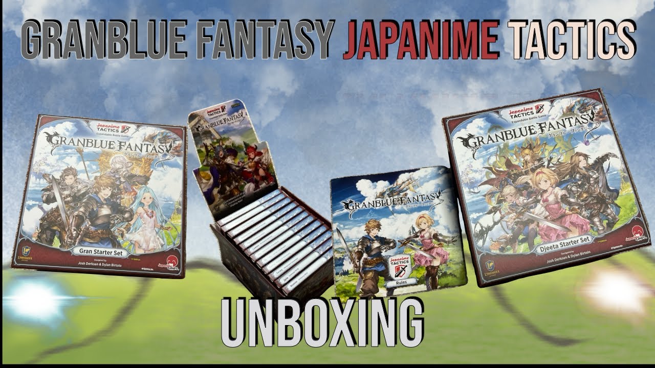 Granblue Fantasy Japanime Tactics Unboxing & Review – First Look!