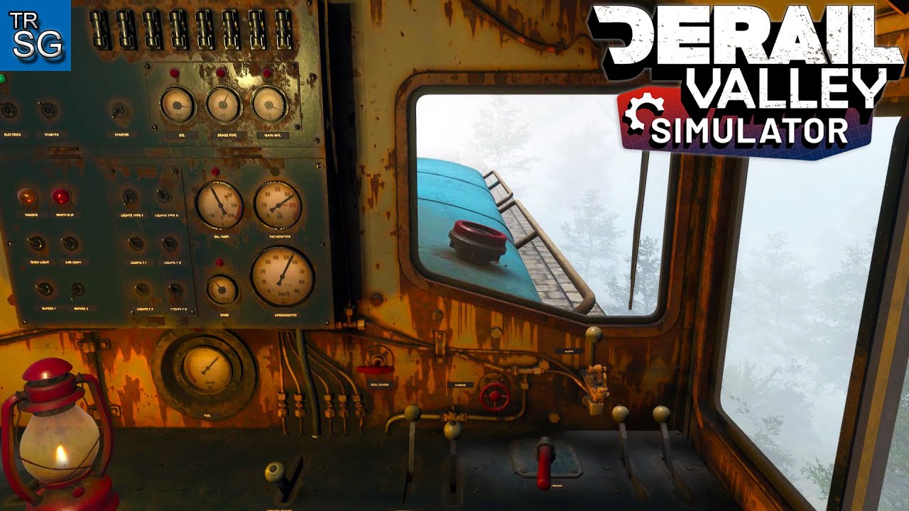 Derail Valley - Hauling 500 tons of Diesel During Rain and Fog with the DM3! #35