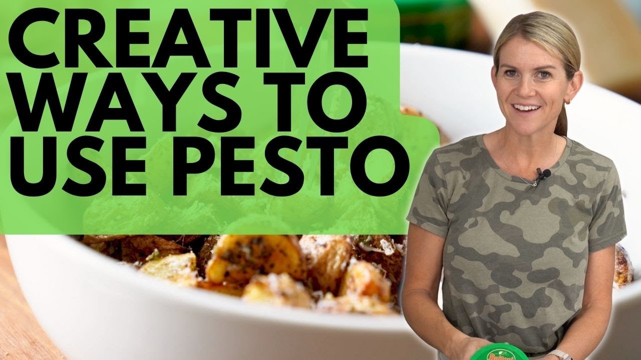 Three Clever Ways To Use Pesto with Basil!