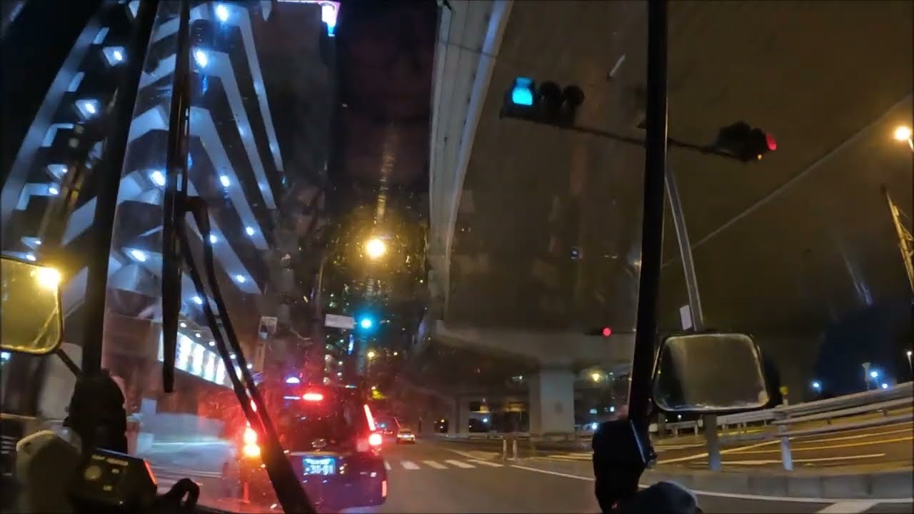 深夜に世田谷区内を走ってみた