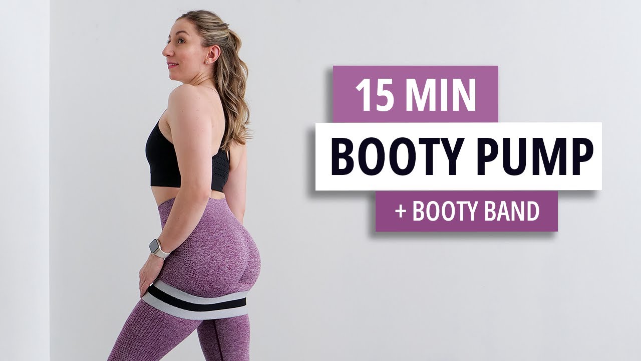 15 MIN FESSIERS AVEC ELASTIQUE - Intense BOOTY PUMP Workout !!