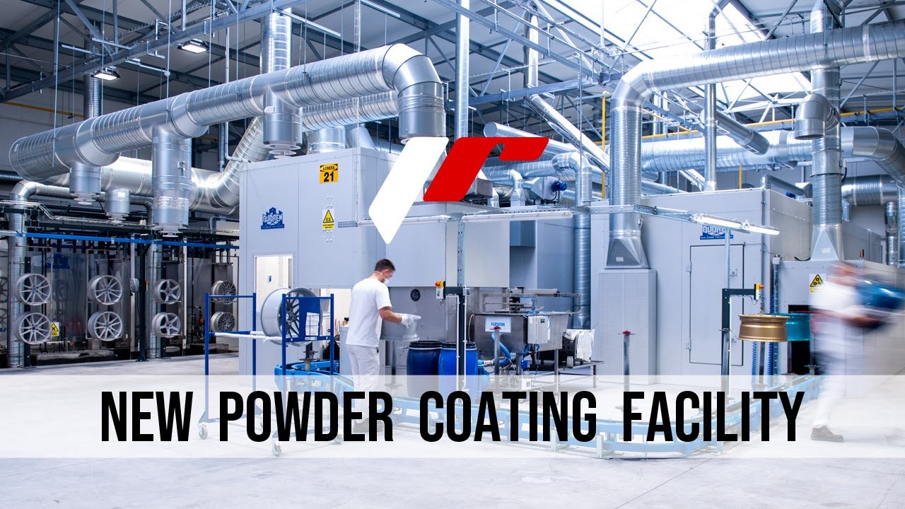 Inside new JR Wheels powder coating facility