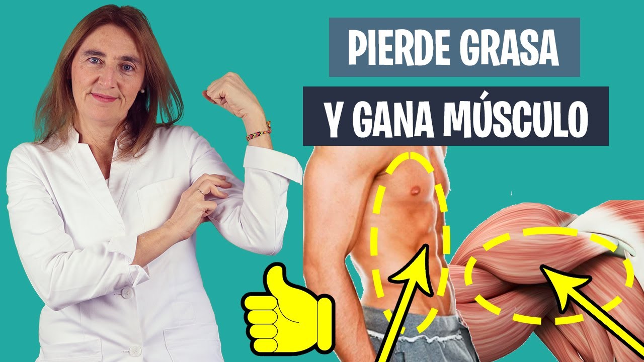 DIETA IDEAL para GANAR MÚSCULO y PERDER GRASA | Dieta para ganar masa muscular | Nutrición deportiva