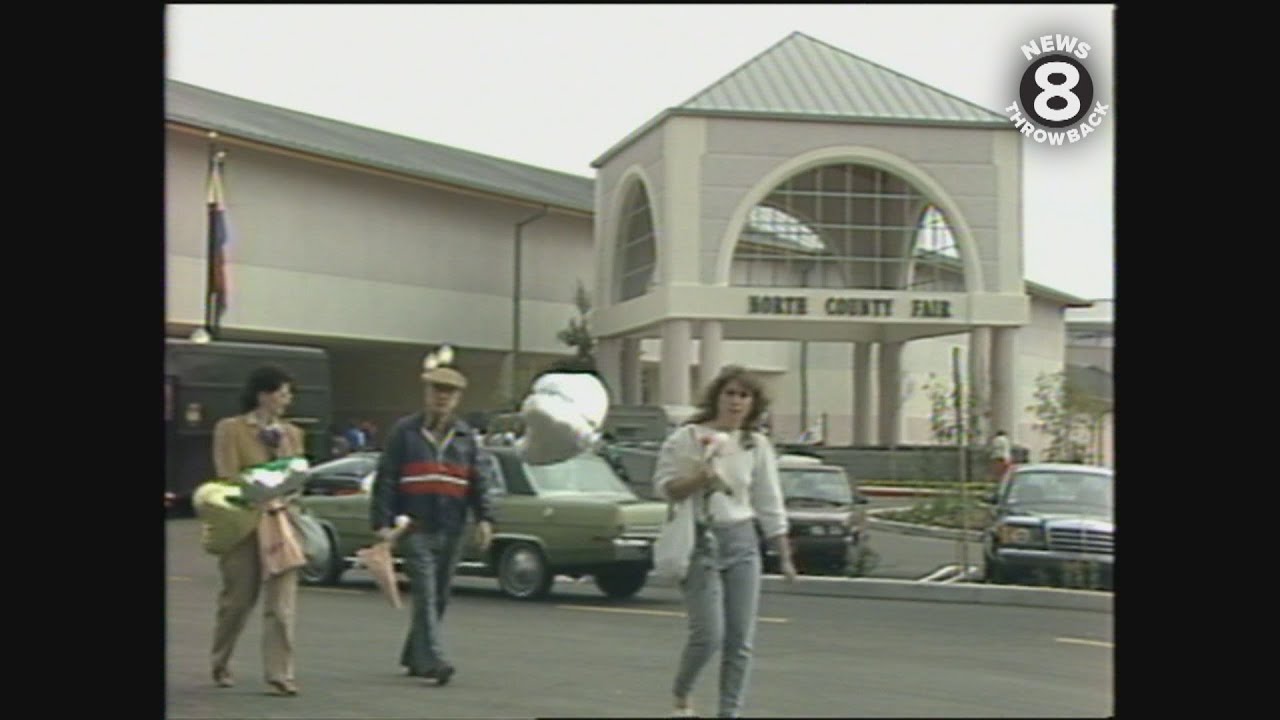 Escondido Economy and new mall North County Fair 1986