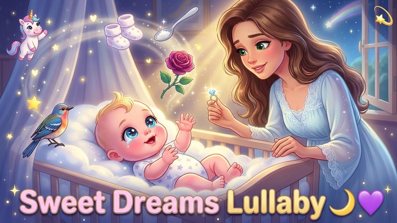 "Hush Little Baby Magical Lullaby 🌙 | Sweet Dreams Rhyme with Mama's Gifts!"