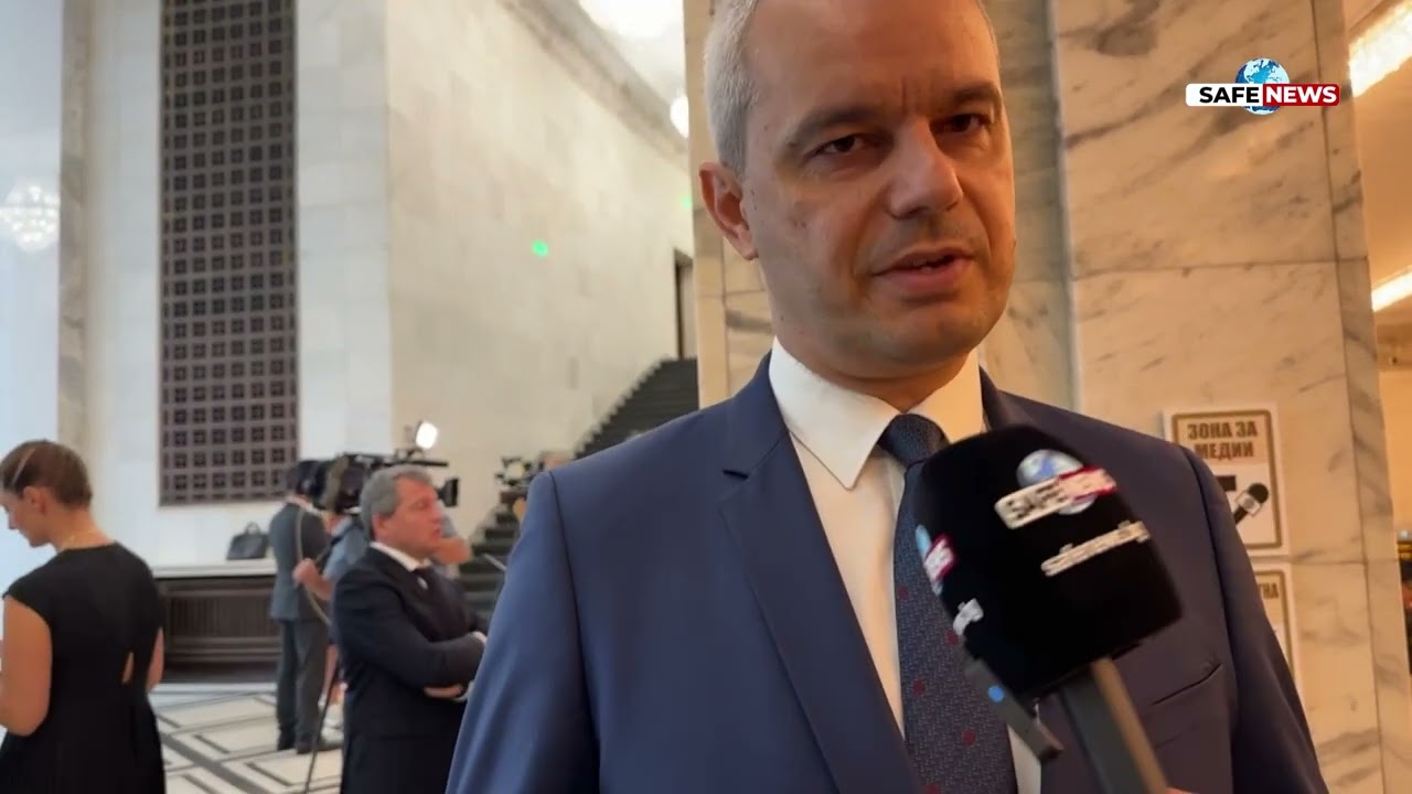 Костадин Костадинов с коментар преди началото на новата сесия на НС