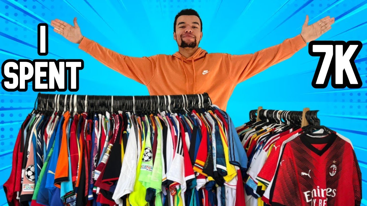 All the 172 Football Shirts I bought in 2025!
