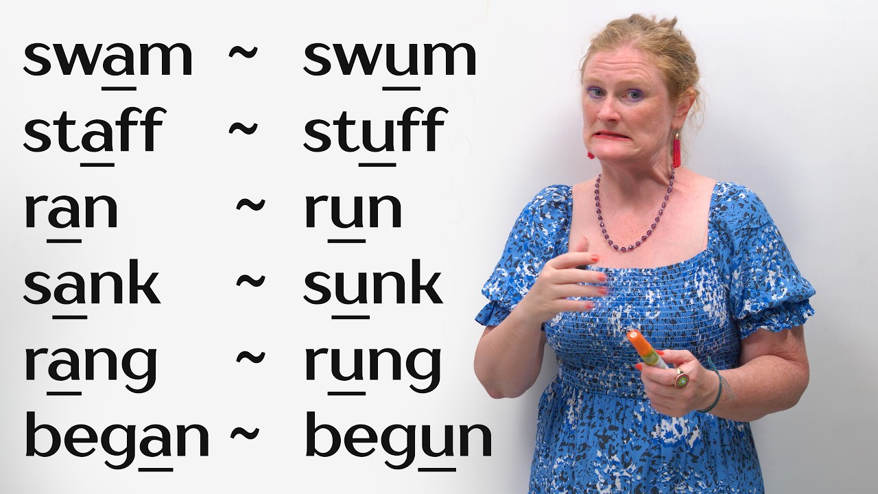 &ldquo;AH&rdquo; or &ldquo;UH&rdquo;? Say These 10 Common Verbs CORRECTLY