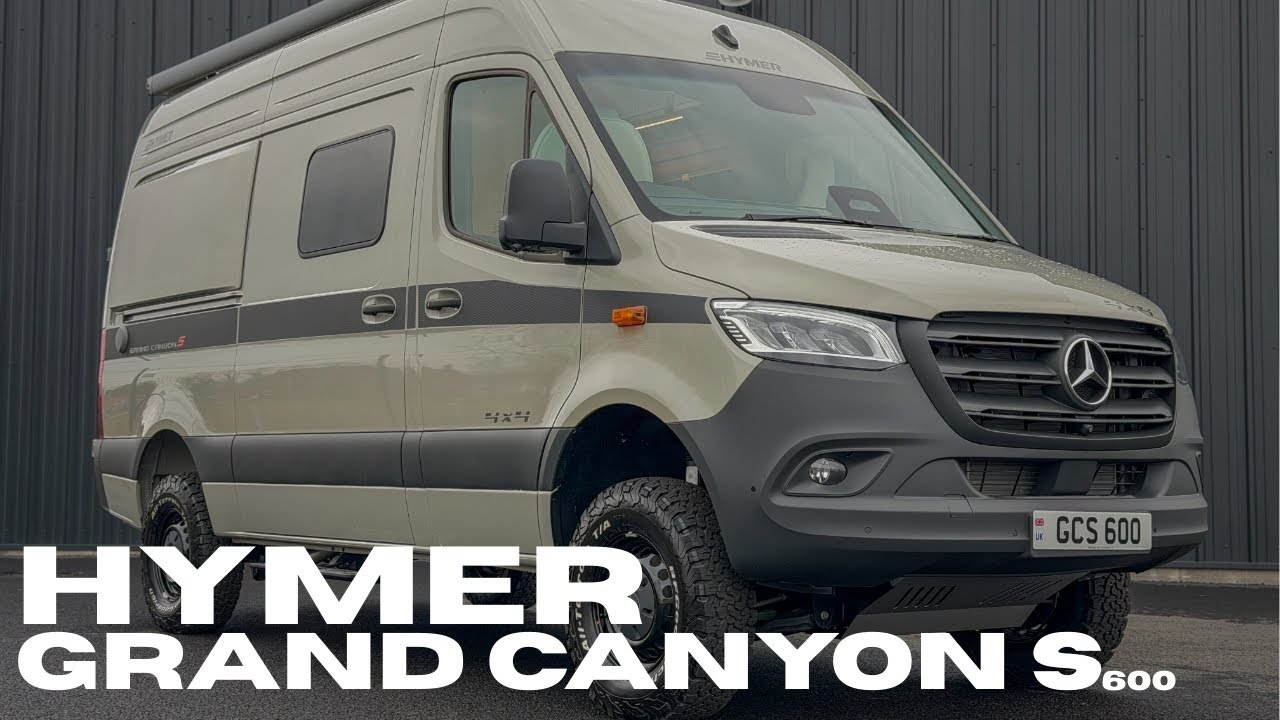 2026 Hymer Grand Canyon S 600 Sales Walk Around Stone Grey