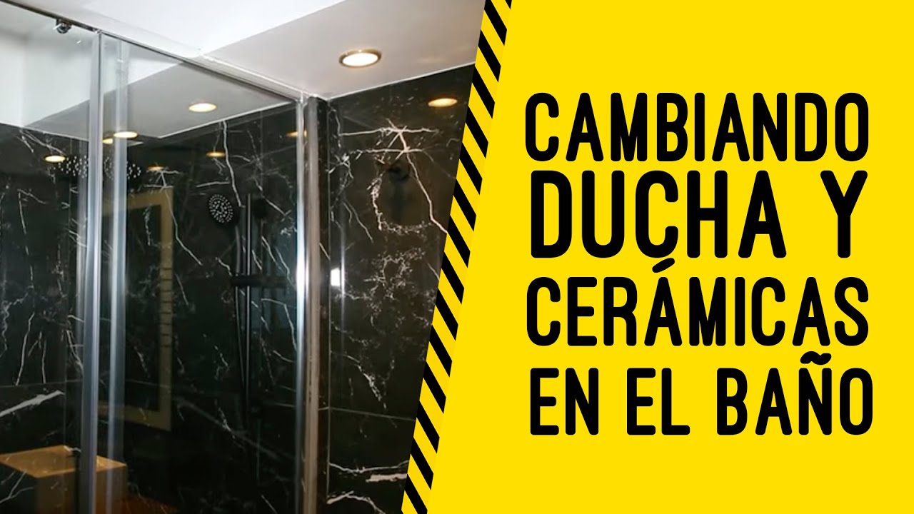 C&oacute;mo cambiar ducha y cer&aacute;micas de un ba&ntilde;o