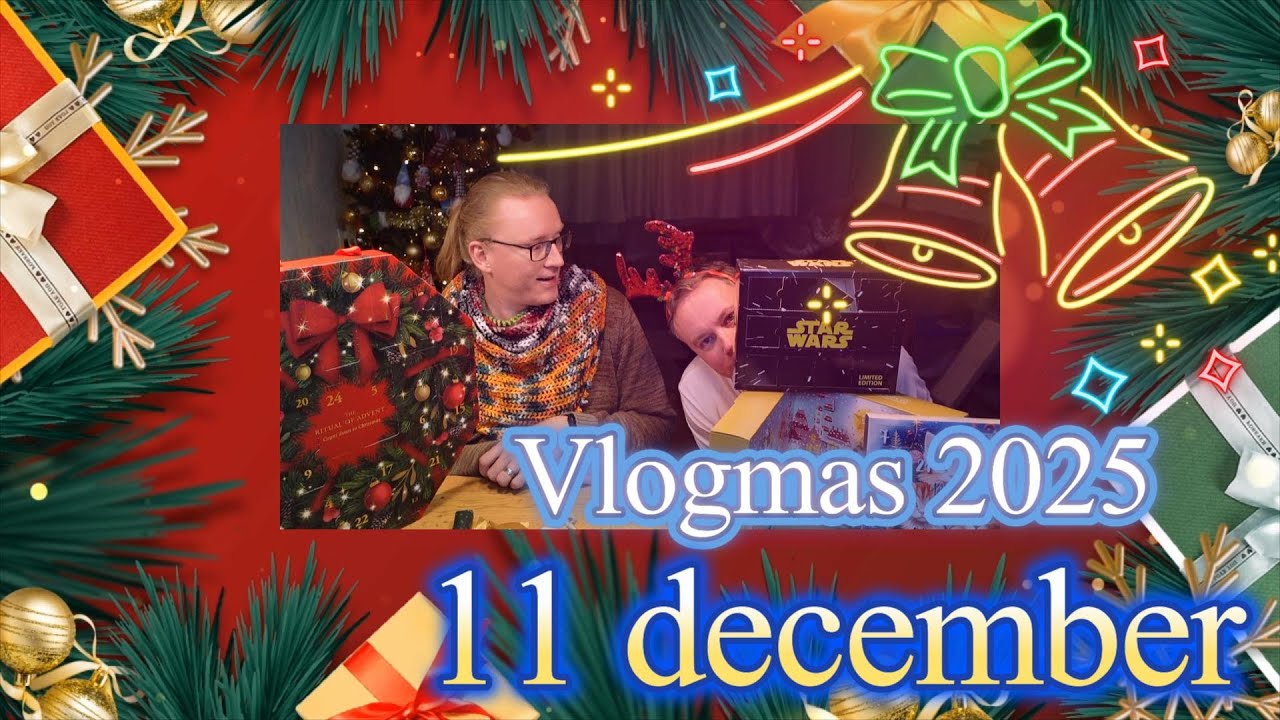 Mike's Creatieve Wereld | Vlogmas 2025 | Dag 11 Dennis heeft een melige bui