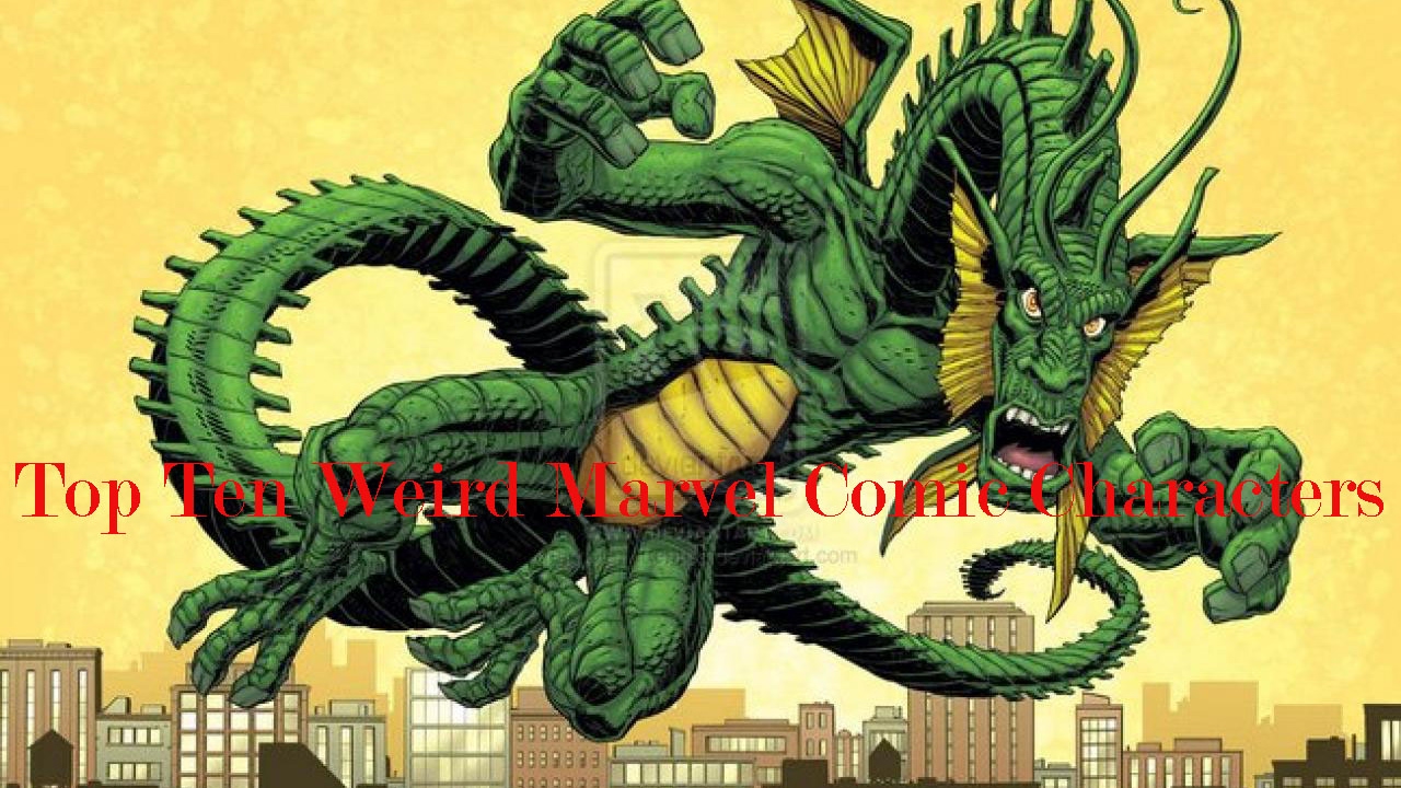 Top Ten Weird Marvel Comic Characters ||