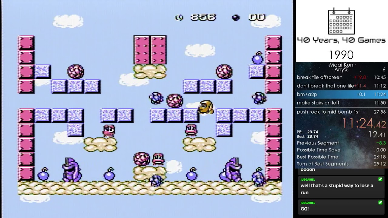 Moai Kun - Any% in 25:50