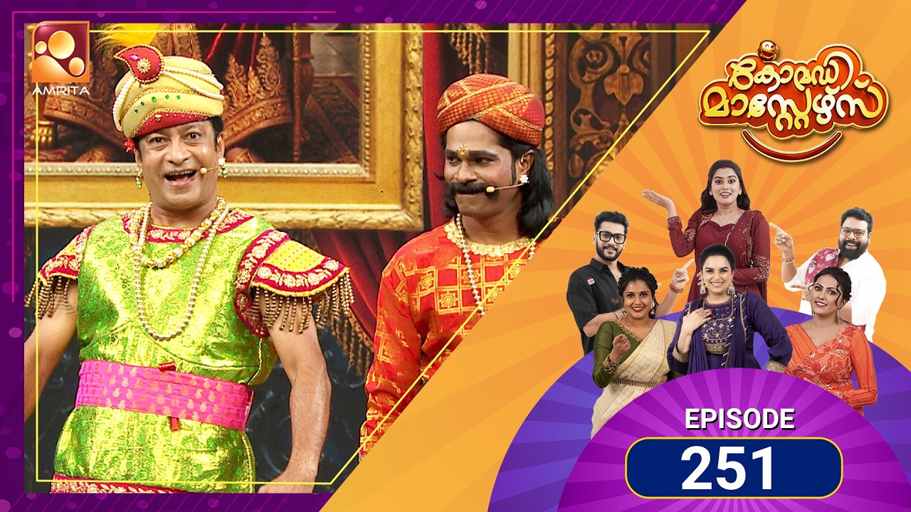 250 Episodes of Laughter! 😂 Comedy Masters Keeps the Fun Rolling | Comedy Masters | Amrita TV