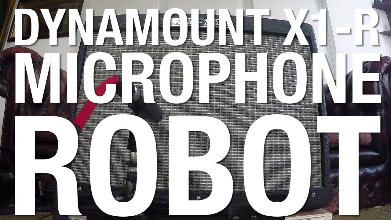 Dynamount X1-R Microphone Robot In Action