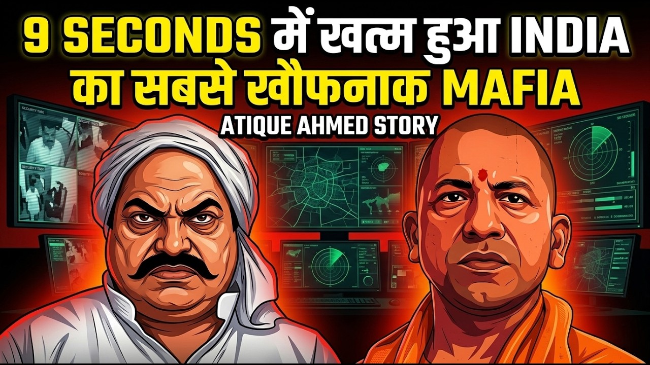 9 Seconds में खत्म हुआ India का सबसे खौफनाक Mafia | Atiq Ahmed Story