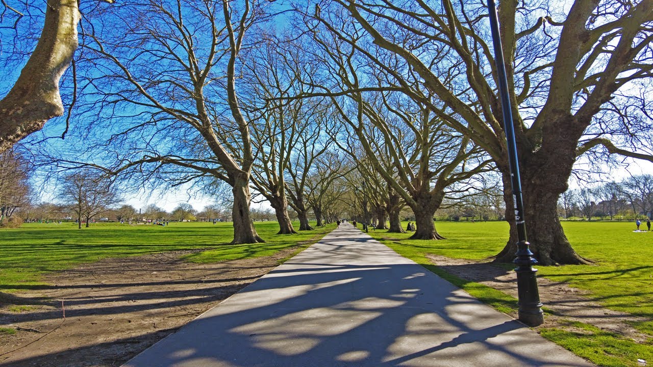 Jesus Green Park, Cambridge, UK | Walking Tour