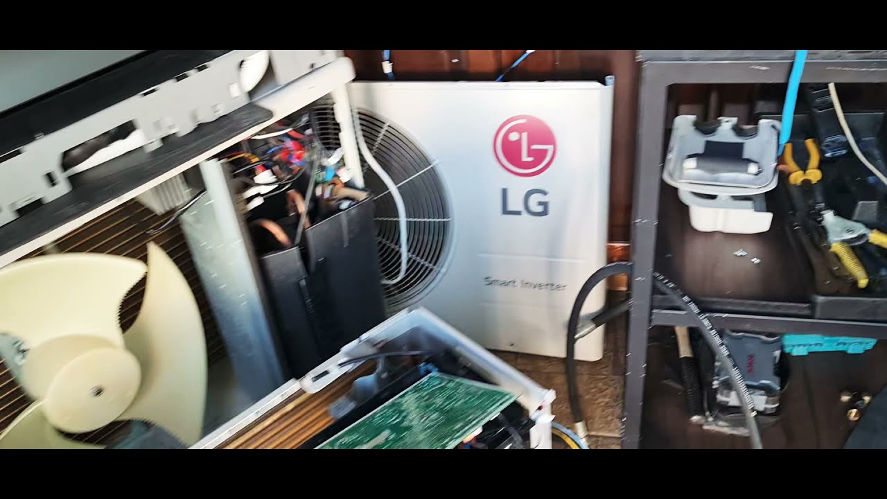 erro 62 LG inverter